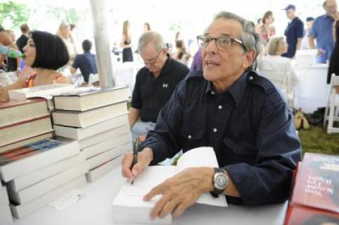 Robert A. Caro will be back at Authors Night on Saturday, signing books at 5 and speaking as the guest at a dinner at 8.