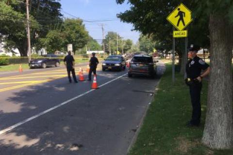 Southampton Town police's investigation is centered around a "toxic gas," according to an officer on the scene.