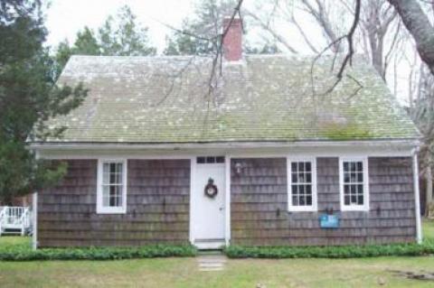 The 18th-century Baker house on Cross Highway in East Hampton is one of 13 historic houses that East Hampton Town has proposed for special landmark designation.