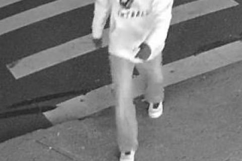 This man is wanted to questioning about $60,000 in cash that was stolen from a car behind the Candy Kitchen in Bridgehampton three months ago.