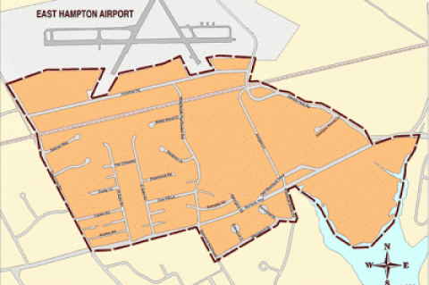 Officials want to test all private drinking water wells between Town Line Road to the west and Daniel's Hole Road to the east for chemicals used in firefighting foam.