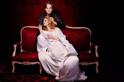 Elina Garanca as Octavian and Renee Fleming as the Marschallin in "Der Rosenkavalier"