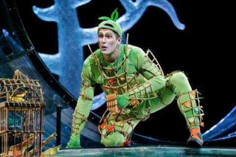 Nathan Gunn is Papageno in the encore screening of The Metropolitan  Opera's production of Mozart's "The Magic Flute."