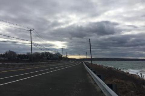 Only about one-quarter of Long Beach Road would see any of the poles that PSEG-Long Island is replacing as part of a federally funded project.