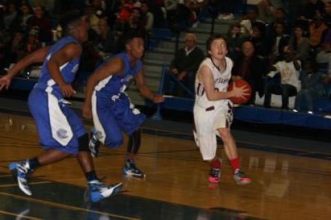 Jack Reese, the Bonackers sophomore point guard, withstood Southampton's pressure in the final, turning the ball over only twice. He, Brandon Kennedy-Gay, the tournament's M.V.P., and Kyle McKee made the Holiday Classic's all-tournament team.