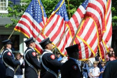 The 2014 Memorial Day parade in East Hampton