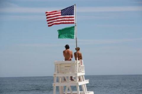 The supervisor's proposed budget includes money to improve lifeguard protection, adding a third lifeguard stand on the downtown Montauk beach.