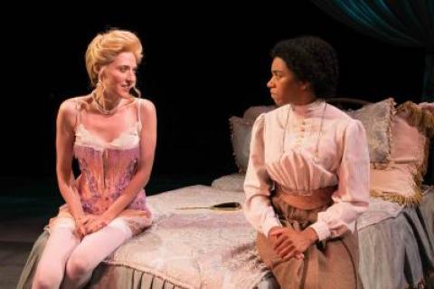 Julie Motyka and Kelly McCreary in "Intimate Apparel"