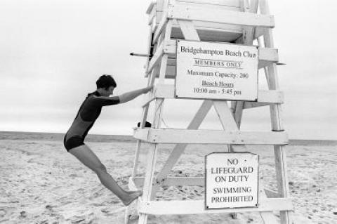 "Kristen in a Cynthia Rowley Wetsuit, Bridgehampton, 2011"