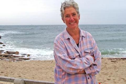 Lili Adams, who sells food from the Ditch Witch wagon at Montauk’s Ditch Plain Beach, found herself at the center of a Facebook revolution when it appeared that town officials might give her usual spot to another vendor.