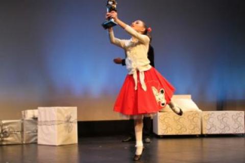 "Mixed Nuts," a production of Studio 3 in Bridgehampton, will present a mash-up of "The Nutcracker" and "How the Grinch Stole Christmas" this weekend at Bay Street. The photo is from a prior year's performance.