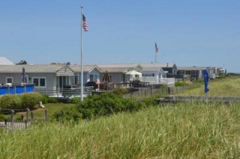 The East Hampton Town Zoning Board of Appeals has said that it will not hear requests for most changes at the Montauk Shores Condominium until its wastewater system is modernized and its capacity increased by more than half.