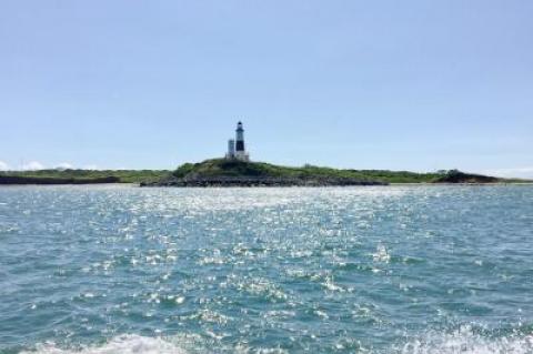 The Army Corps determined several years ago that the existing revetment under the lighthouse was deteriorating.