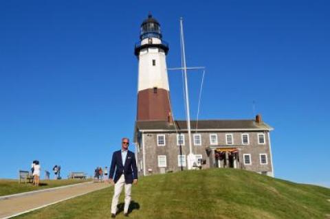 Joe Gaviola will soon take up residence at the Montauk Lighthouse.