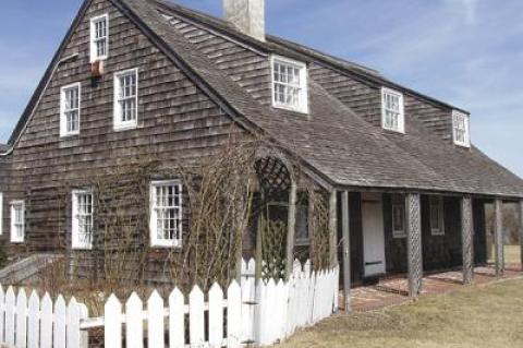 Montauk’s Second House, built to house one of the keepers of stock that once grazed surrounding pastureland, will undergo a historically accurate restoration.