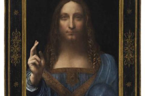 "Salvator Mundi" by Leonardo da Vinci will be sold in a November sale at Christie's.