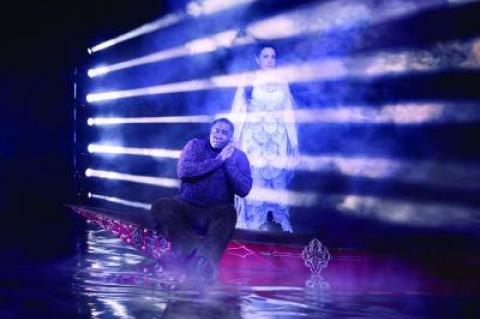 Eric Owens and Susanna Phillips in "L'Amour de Loin"