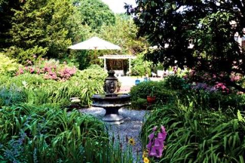 The Sun Garden was one of the first “rooms” in the garden.