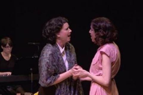 A scene from "Rachel," a musical about the life of Rachel Carson, which will be presented by JDT Lab on Monday