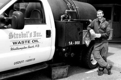 One idea for those wishing to increase their recycling is to bring used motor oil to the East Hampton Town Recycling Center, where it will be picked up and resold by Strebel’s, a waste-hauling company.