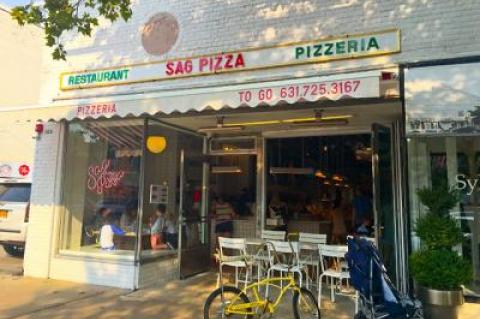 Now that summer is unofficially over, it’s a good time to try Sag Pizza in the old Conca D’Oro space in Sag Harbor.