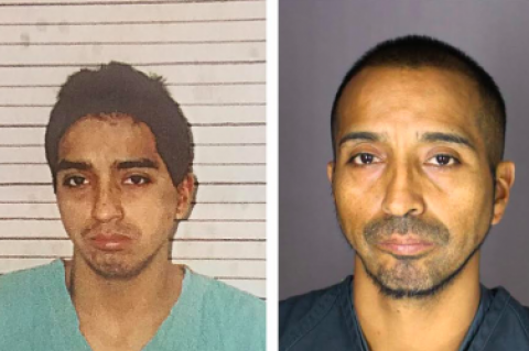 Wilson Pantosin, seen on the left in 1999 and on the right when he was arrested after nearly 20 years on the run, will finally be sentenced in early 2019.