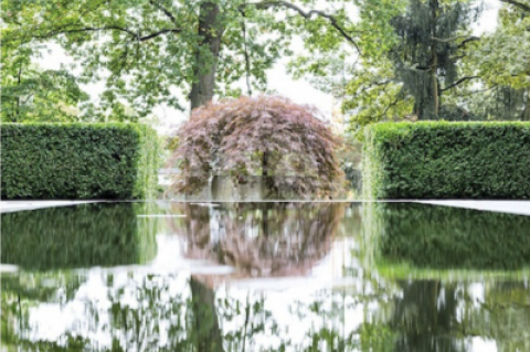 A private garden in Coburg, Germany