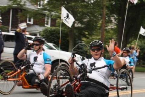 Soldier Ride, which benefits the Wounded Warrior Project, is held on the South Fork each summer.