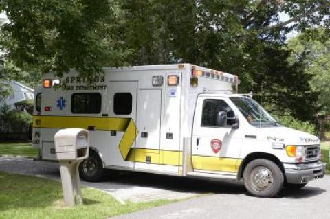 The Springs Fire Department is the only agency on the South Fork without a paid paramedic or critical care technician, relying only on its volunteers to answer calls, like this one in Clearwater Beach on Friday.