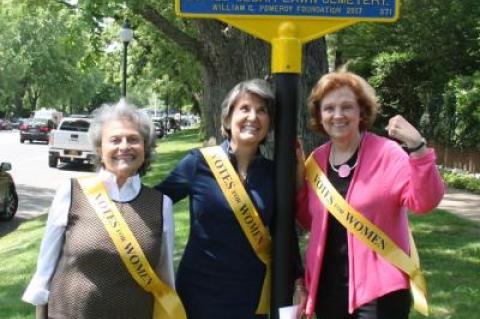 A rally is planned for next Thursday to celebrate the centennial anniversary of suffrage in New York State.