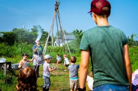 Amber Waves Farm joined this summer with the Children’s Museum of the East End to offer a farm club. Similar activities will continue into the fall.