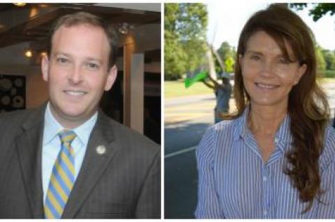 Lee Zeldin and Anna Throne-Holst