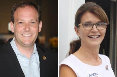 Lee Zeldin and Anna Throne-Holst