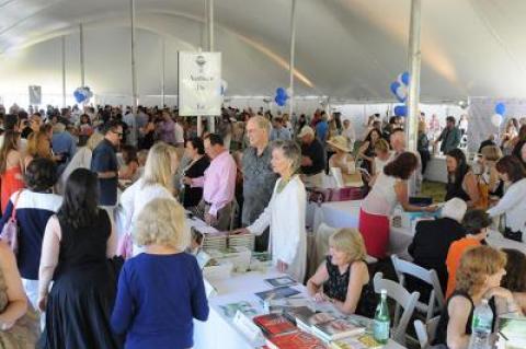 Authors Night, the East Hampton's biggest money-earner of the year, draws hundreds of guests each year.