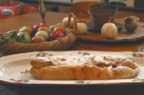 The old adage “One bad apple spoils the rest” is actually true. Choose apples that are unblemished, fragrant, and firm. And if making crust or strudel dough seems intimidating, feel free to cheat and buy them premade.