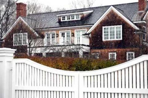 Newly built houses like this one on Old Orchard Lane in East Hampton are what many buyers seem to want these days.