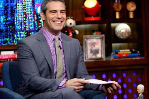 Andy Cohen, on the set of his show Watch What Happens Live, has stepped up as a donor to the effort to save the Sag Harbor Cinema.