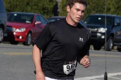 Michael Semkus, an athlete seen here running in a Katy's Courage race in 2011 and who helped coach the Pierson boys soccer team, died on Monday.