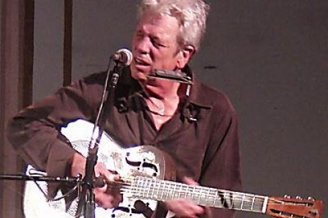 John Hammond delighted the audience in Sag Harbor on Friday.