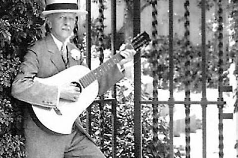 William Woodin at the American Embassy in Cuba, where he was selling railroad cars. This photo was provided by Anne Harvey Gerli, Woodin’s granddaughter.