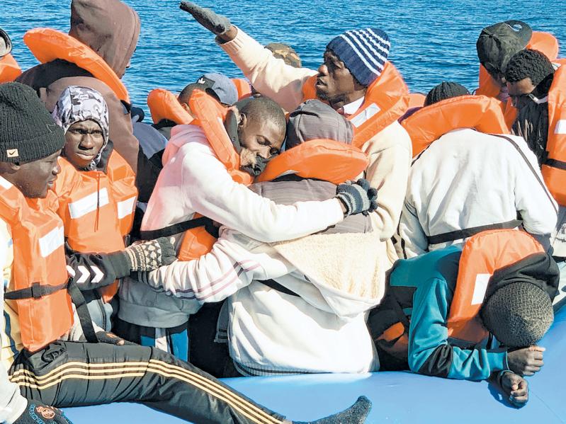 The Sea Watch 3 rescued 47 migrants off the coast of Libya on Jan. 19